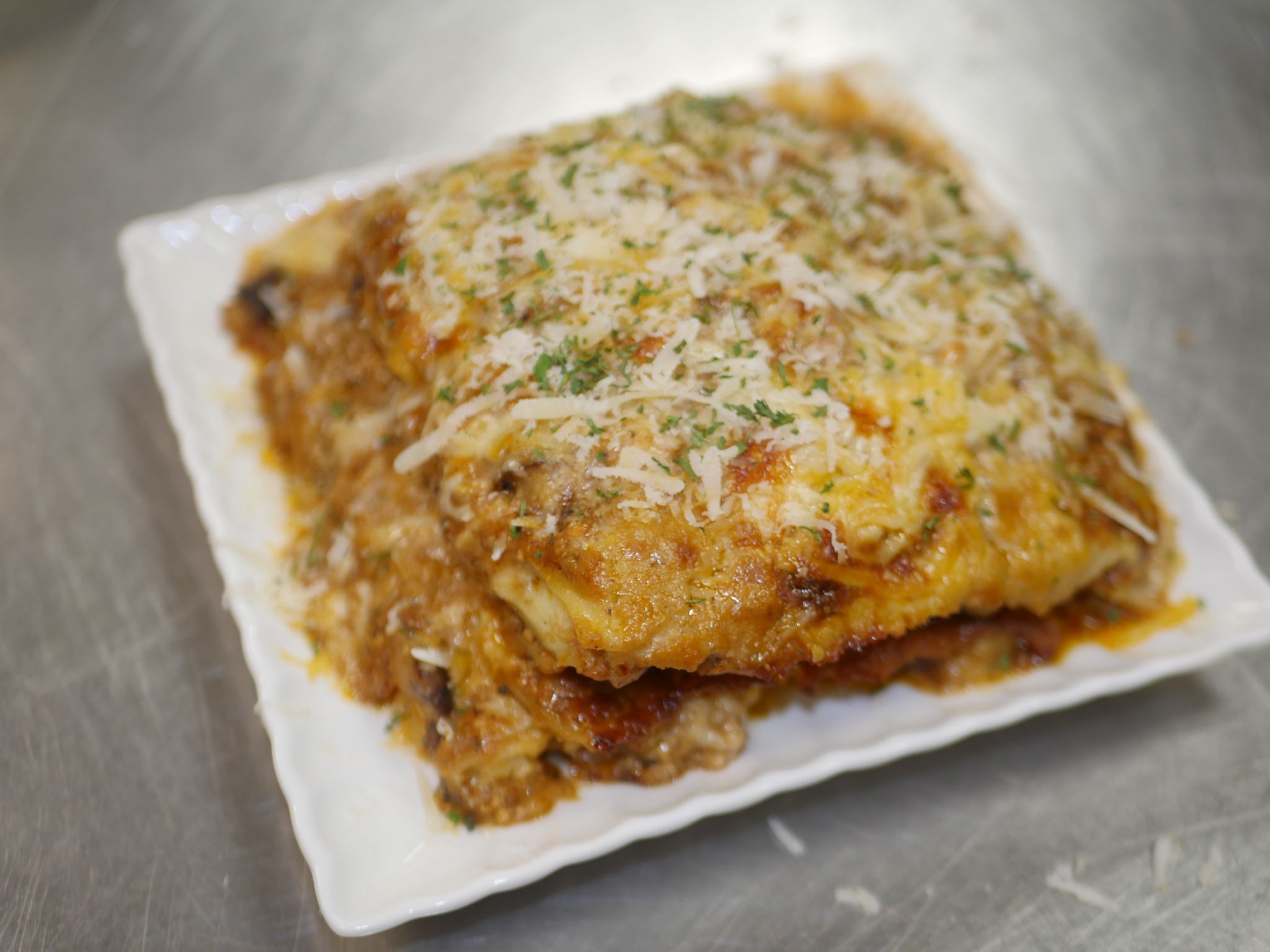 Jamaican lasagna at 9 Mile Toronto